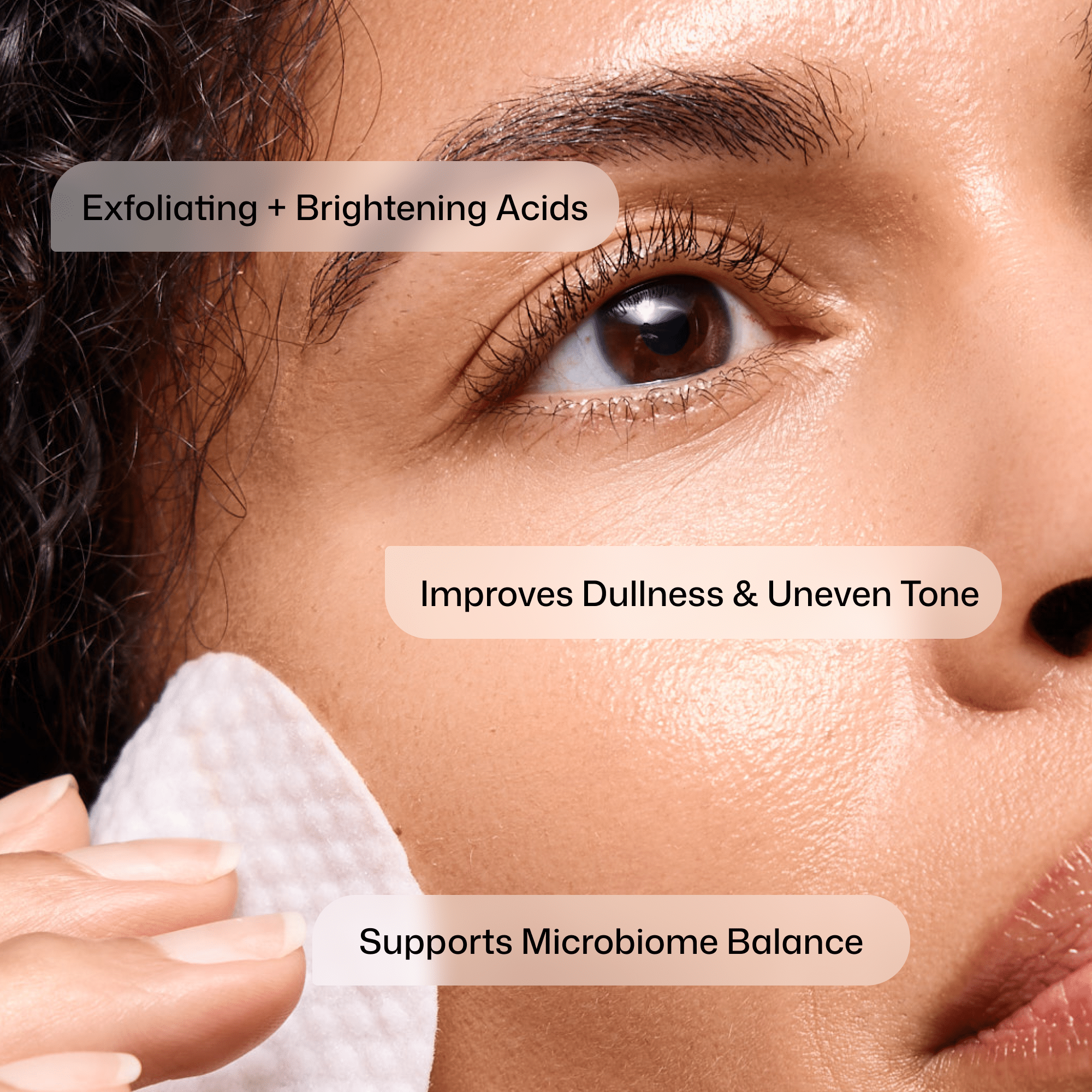 Tone+ Correcting Pads™ | Brightening & Exfoliating Pads - Image 4